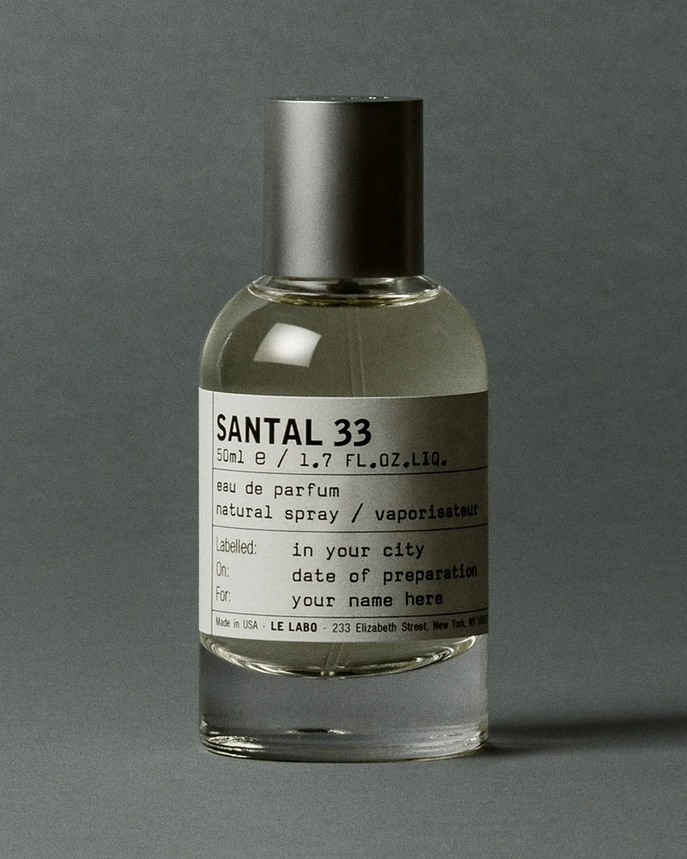 Le Labo Santal 33 Eau de Parfum 50 ml bottle