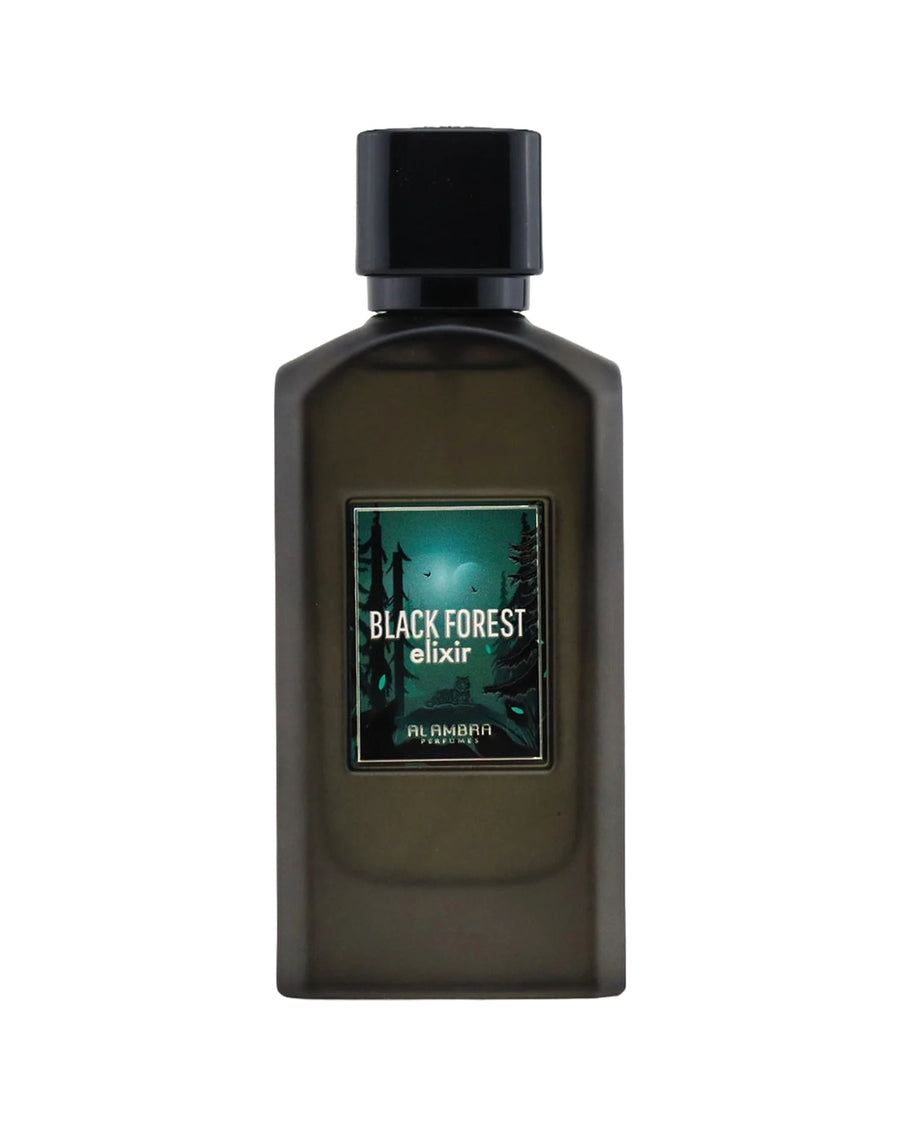 Al Ambra Black Forest Elixir Extrait de Parfum 50 ml bottle